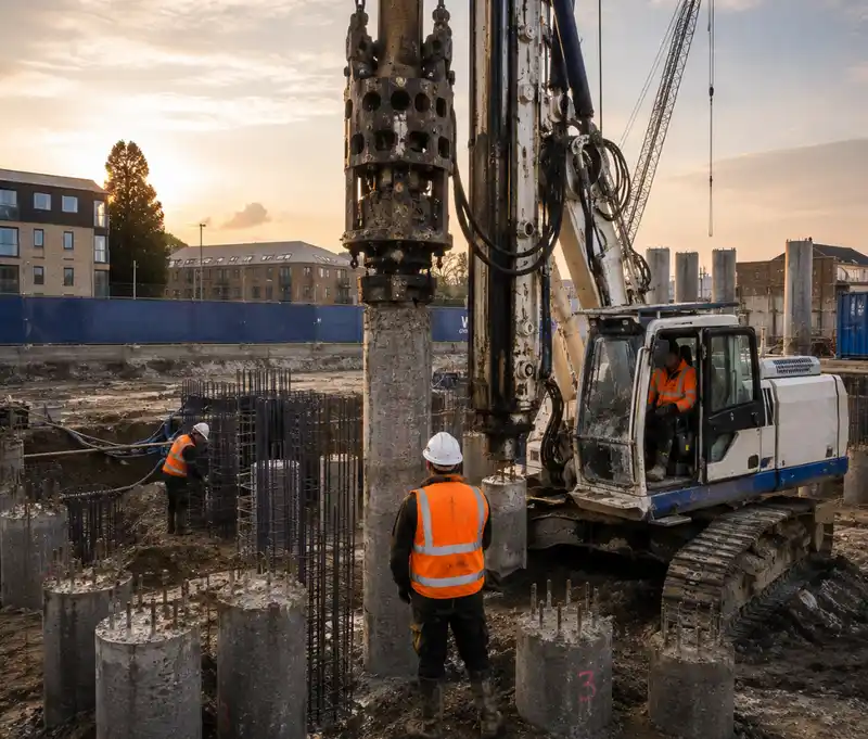 Affordable Contractors for Piling Work